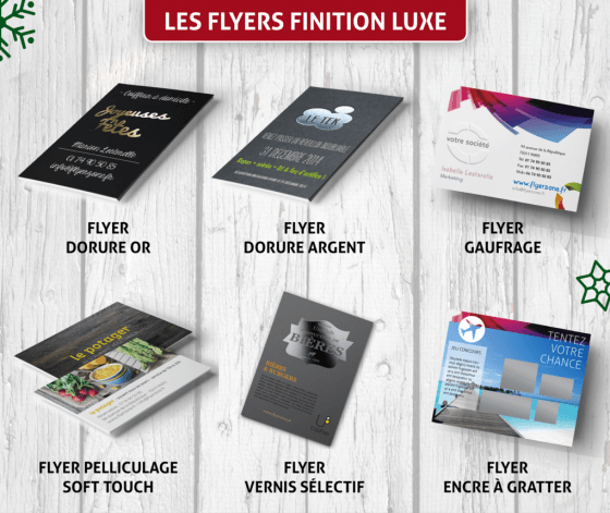 Flyers finition luxe