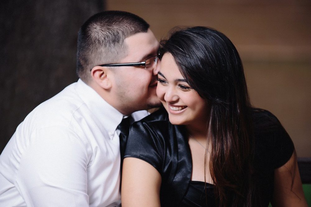 homme complimenter femme