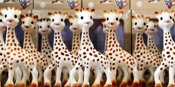 Sophie la girafe : un jouet à succès depuis 50 ans